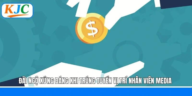 Đãi ngộ xứng đáng khi trúng tuyển vị trí nhân viên Media 